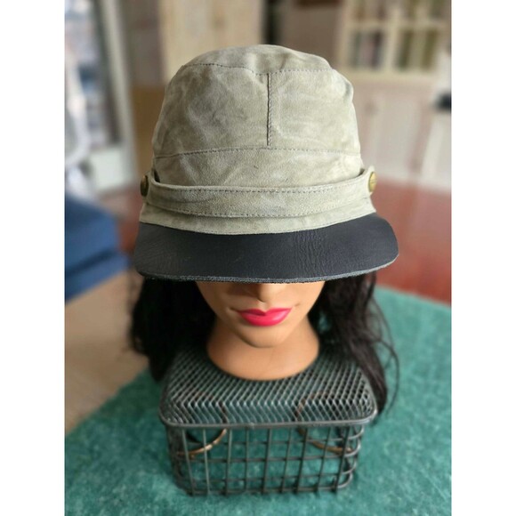 Nwt Heathen leather military hat main image 4